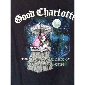 2004 Good Charlotte The Chronicles of Life & Death Tee Size Women's XL